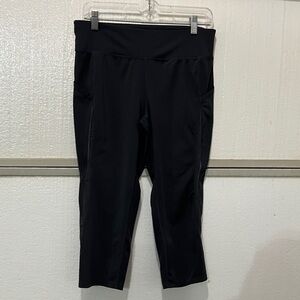 Tangerine Impact Capri Active leggings large